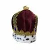 Crown - Plush Burgundy With Gold -Deals Movie Characters Store 101053