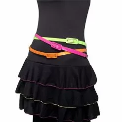 Belts - 80's Style Neon Belts, 3pk