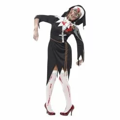 Adult Costume - Nun, Zombie