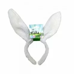 Headband - Bunny Ears, White