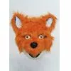 Mask - Fox Full Face, With Fur! -Deals Movie Characters Store 55356 mask fox full face with fur