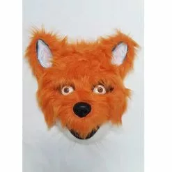 Mask - Fox Full Face, With Fur!