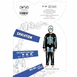 Child Costume - Child Skeleton With Hood