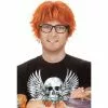 Wig - Red Ed, With Glasses And Tattoos -Deals Movie Characters Store 56061