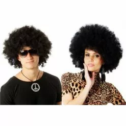 Wig - Jumbo Afro 70's Disco, Black