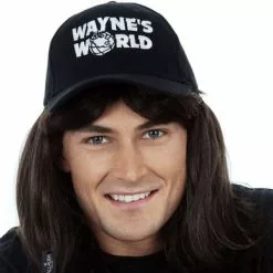 Wig - Mullet With Cap, Wayne's World