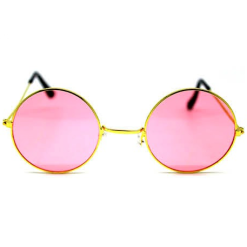 Glasses - Hippie, Pink