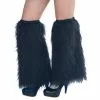 Leg Warmers - Plush, Black -Deals Movie Characters Store 82021 1