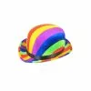 Hat - Bowler Hat, Rainbow -Deals Movie Characters Store 82681
