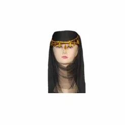 Harem Hat And Veil - Black