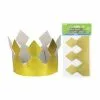 Crown - Gold, Cardboard -Deals Movie Characters Store COS 12369