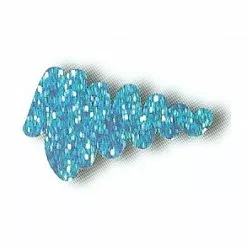 Face & Body Paint - Glitter, Small Aqua