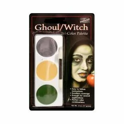 Mehron Tri-colour Makeup Palette, Ghoul/Witch