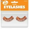 False Eyelashes - Tinsel, Orange -Deals Movie Characters Store a397281 05