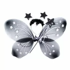 Wings - Butterfly Wings Set 3pk, Black