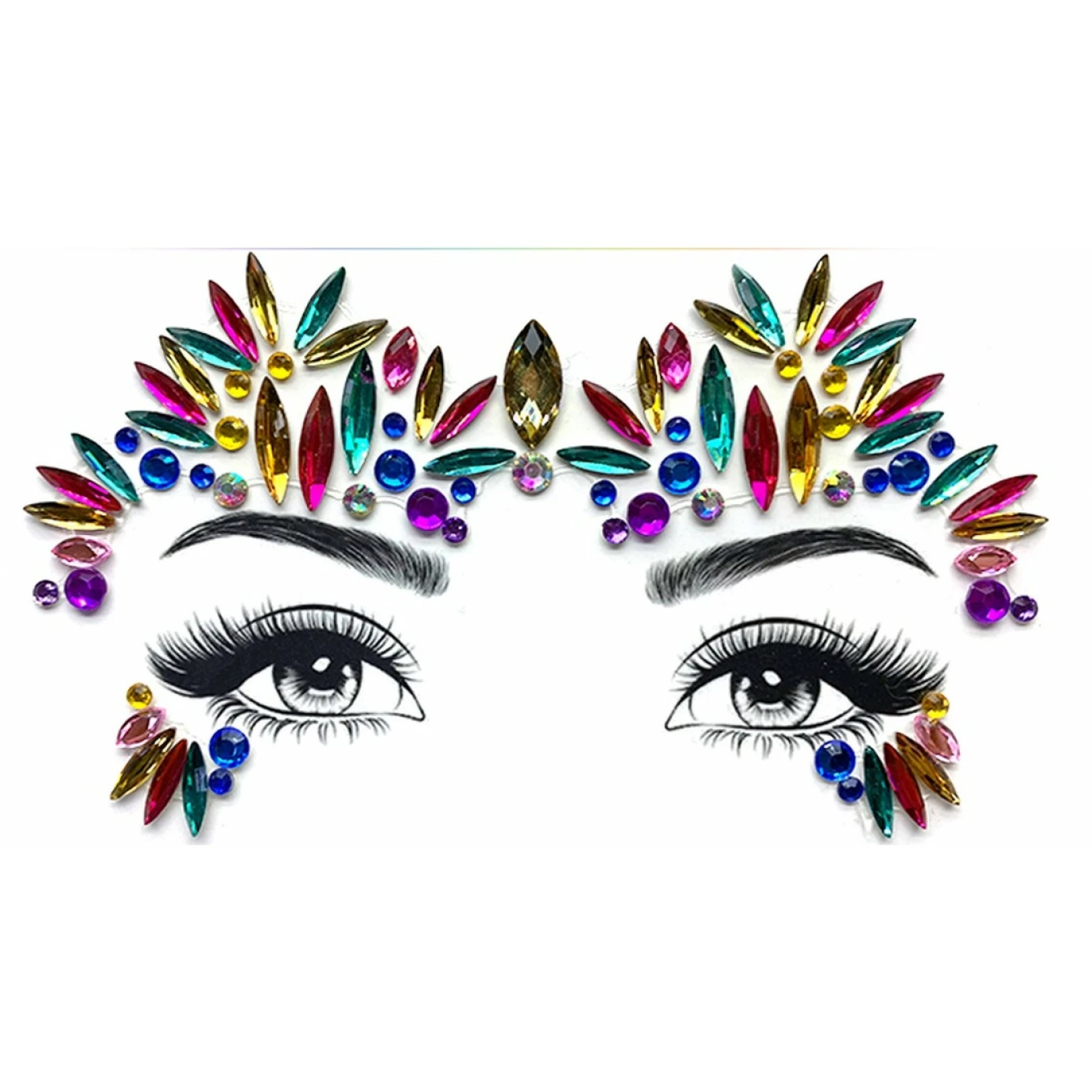 Body Jewellery - Face Jewels, Fire Worx 3 Body Jewellery - Face Jewels, Fire Worx