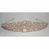 Hairpiece - Crystal Crown, Rose Gold -Deals Movie Characters Store crown crystal rose gold