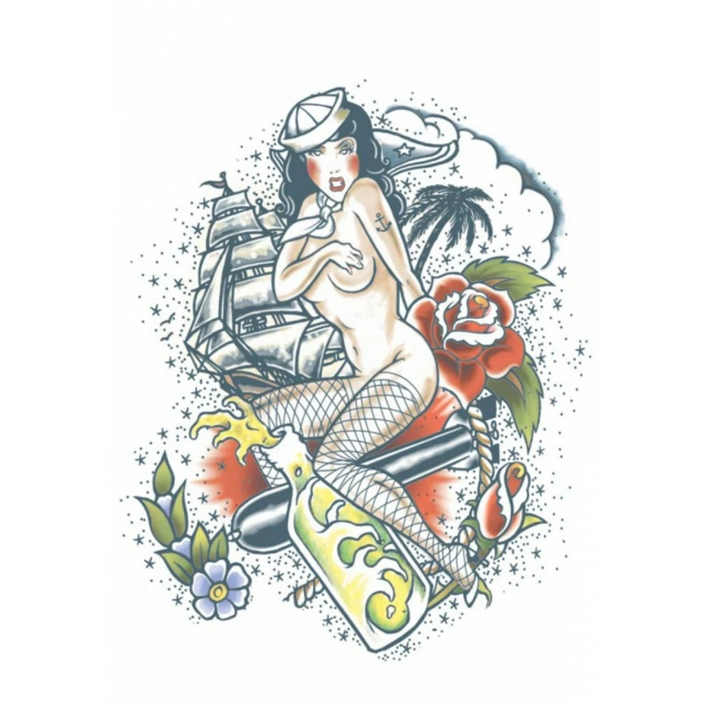 Tattoo FX - Koi, Extra Large 3 Tattoo FX - Koi, Extra Large