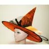 Hat - Witch, Orange Web Design -Deals Movie Characters Store hat witch orange web design