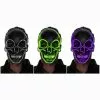 Mask - Skull Neon Glow Wire, Assorted -Deals Movie Characters Store mask skull neon glow wire assorted