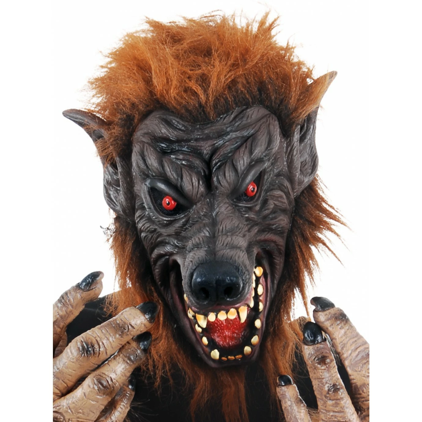 Mask - Werewolf, Brown 3 Mask - Werewolf, Brown