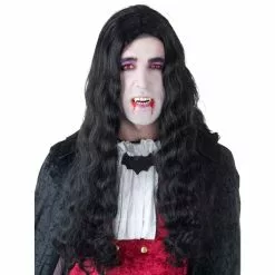 Wig - Long Black, Dracula