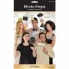 Photo Booth Props - Customisable Black/Gold -Deals Movie Characters Store photo booth props customisable blackgold