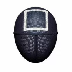 Squid Mask - Black Mesh Guard, Square