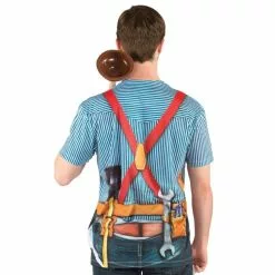 Adult Costume - Faux Real Shirt, Plumber