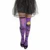 Stockings - Halloween Thigh High, Purple -Deals Movie Characters Store stockings halloween thigh high purple