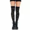 Stockings - Thigh High, Spooky Eyes -Deals Movie Characters Store stockings thigh high spooky eyes