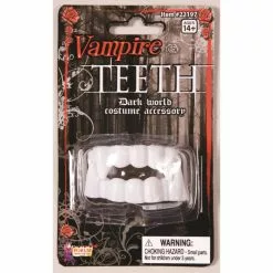 Teeth - Vampire Fangs, White -Deals Movie Characters Store teeth vampire fangs white