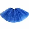 Tutu - 40 Cm, Glitter Blue