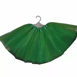 Tutu - 40 Cm, Glitter Green