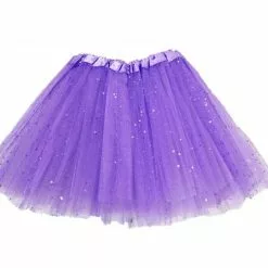 Tutu - 40 Cm, Glitter Purple