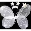 Wings - Butterfly Wings Set 3pk, White -Deals Movie Characters Store white wings