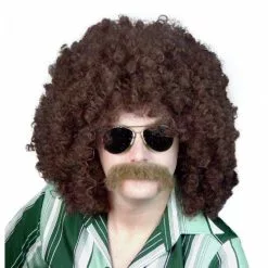 Wig - 70's Disco Afro, Brown