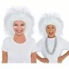 Wig - Crazy, White -Deals Movie Characters Store wig crazy white