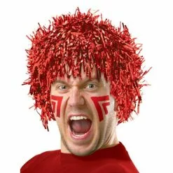 Wig - Tinsel, Red