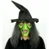 Mask - Green Witch With Hat -Deals Movie Characters Store xh1551